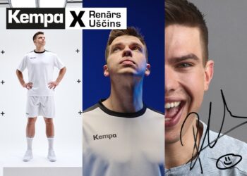 Kempa verlängert Partnerschaft mit Handball-Talent Renars Uscins