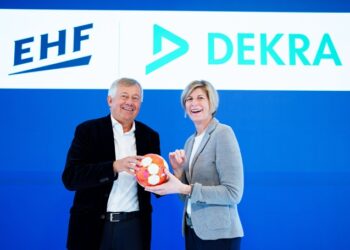 DEKRA baut Handball-Engagement aus: Schiedsrichter-Partner bei EHF EUROs 2026