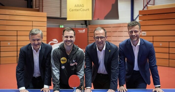 ARAG bleibt Hauptsponsor von Borussia Düsseldorf / Düsseldorfer Versicherungskonzern verlängert auch Partnerschaft mit Timo Boll