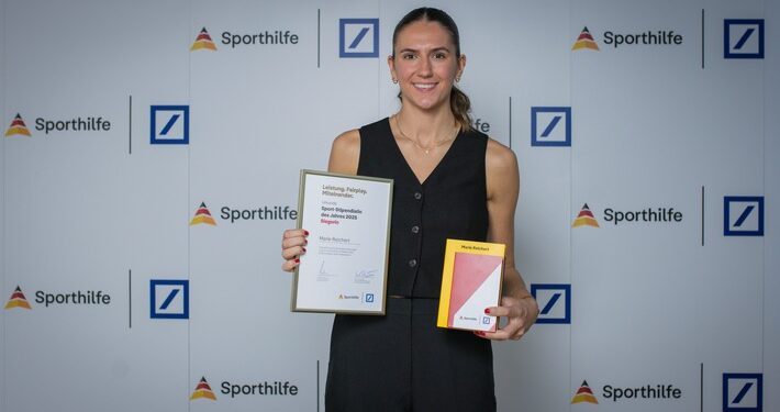 Basketball-Olympiasiegerin Marie Reichert ist „Sport-Stipendiatin des Jahres“ 2025