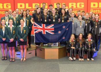 Neuseeland gewinnt erstmals 31. Internationalen Deutschlandpokal im Rettungsschwimmen