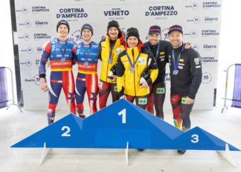 Überraschungen bei der Rodel Generalprobe in Cortina